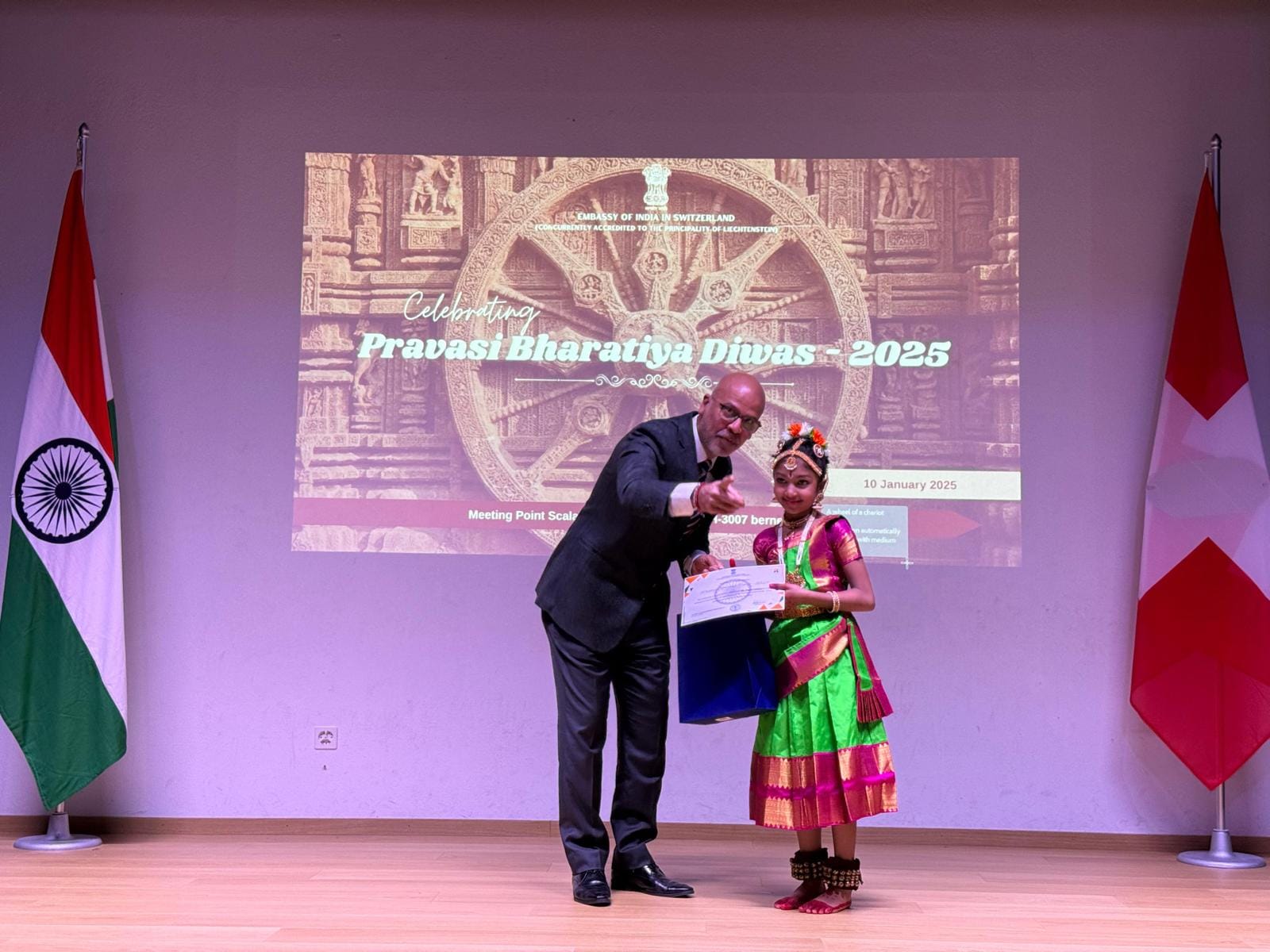 Pravasi Bharatiya Diwas – 2025 celebration at Berne on 10 January 2025