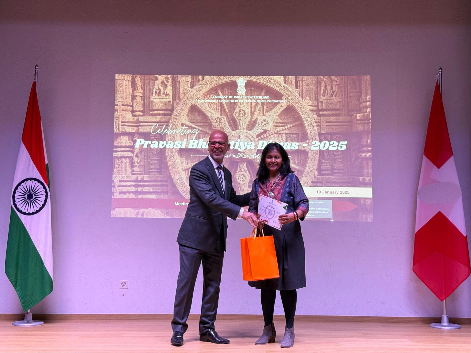 Pravasi Bharatiya Diwas – 2025 celebration at Berne on 10 January 2025