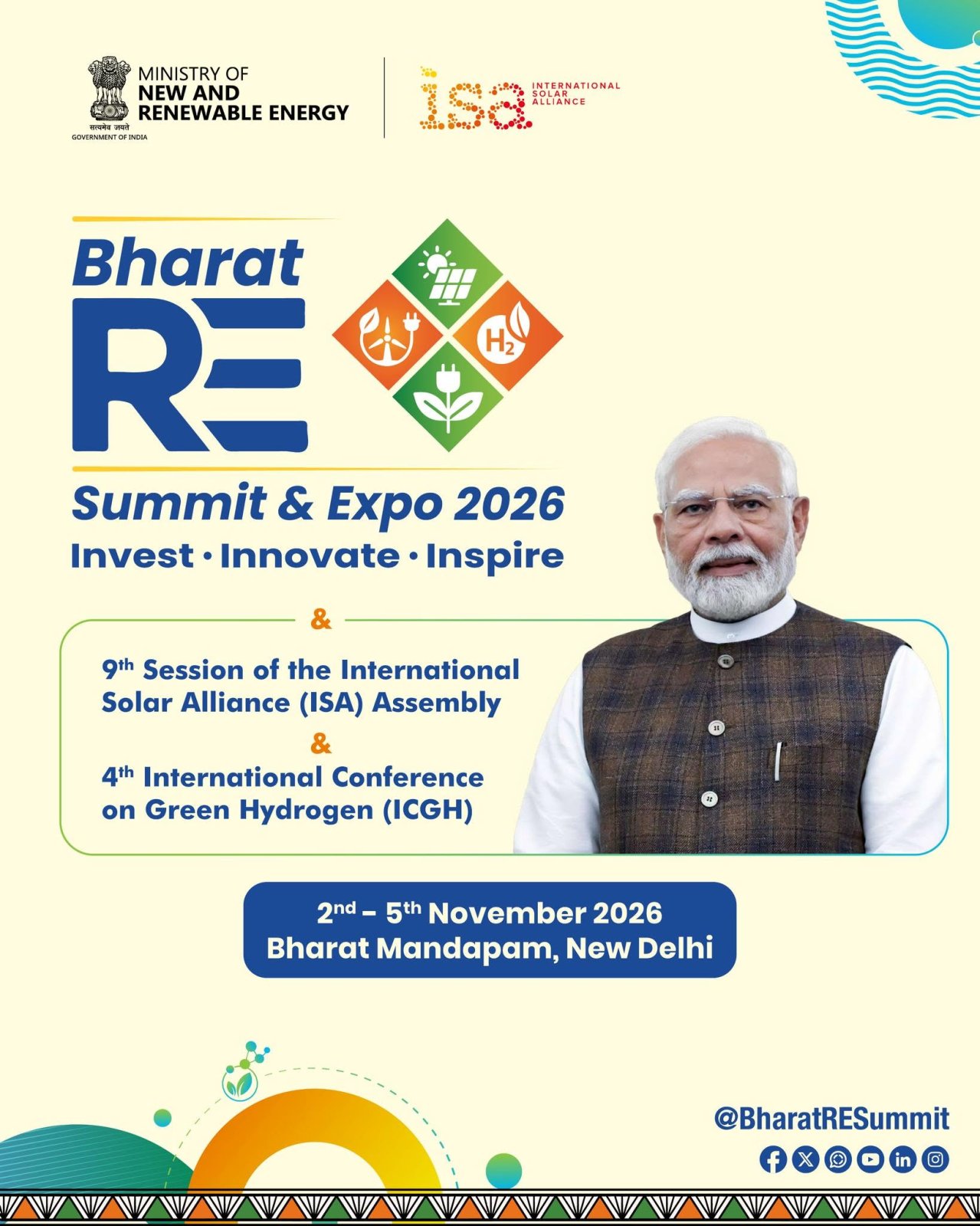Bharat Renewable Energy Summit and Expo 2026