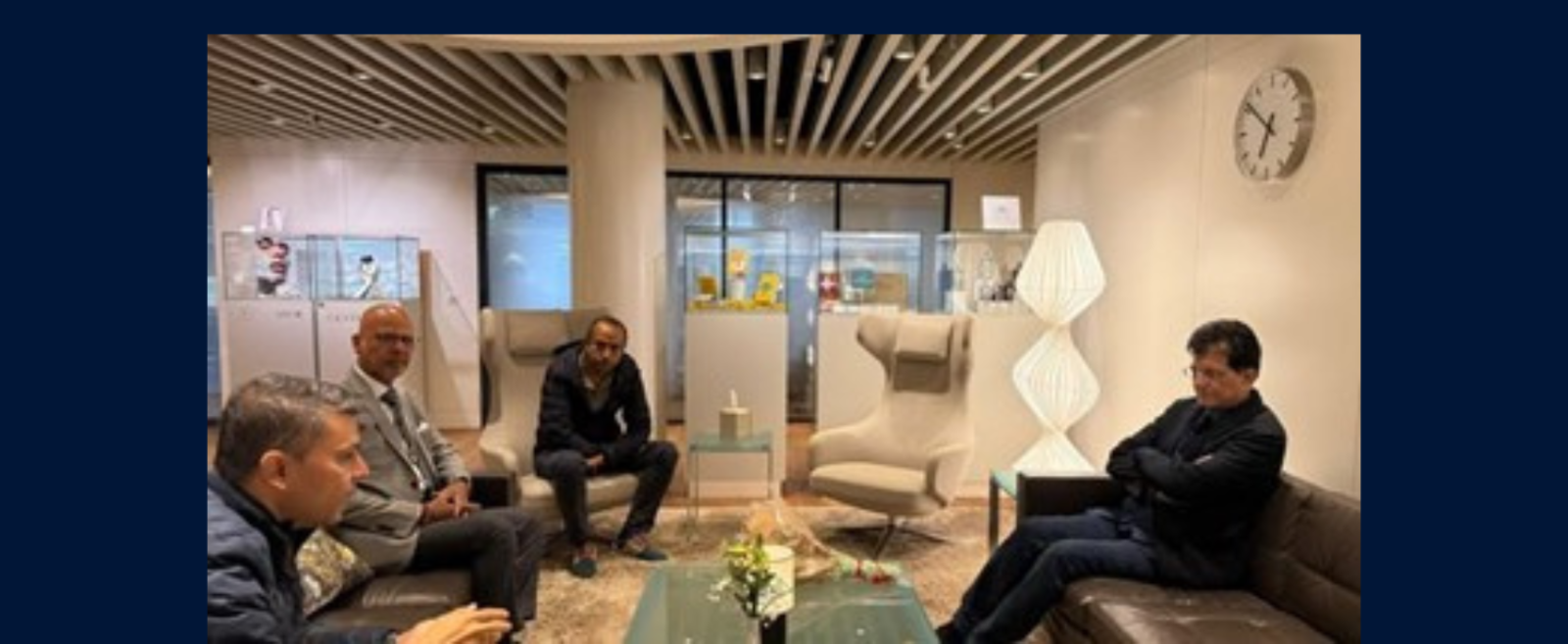 Ambassador Mridul Kumar received CIM at Zurich Airport on 09 June 2025