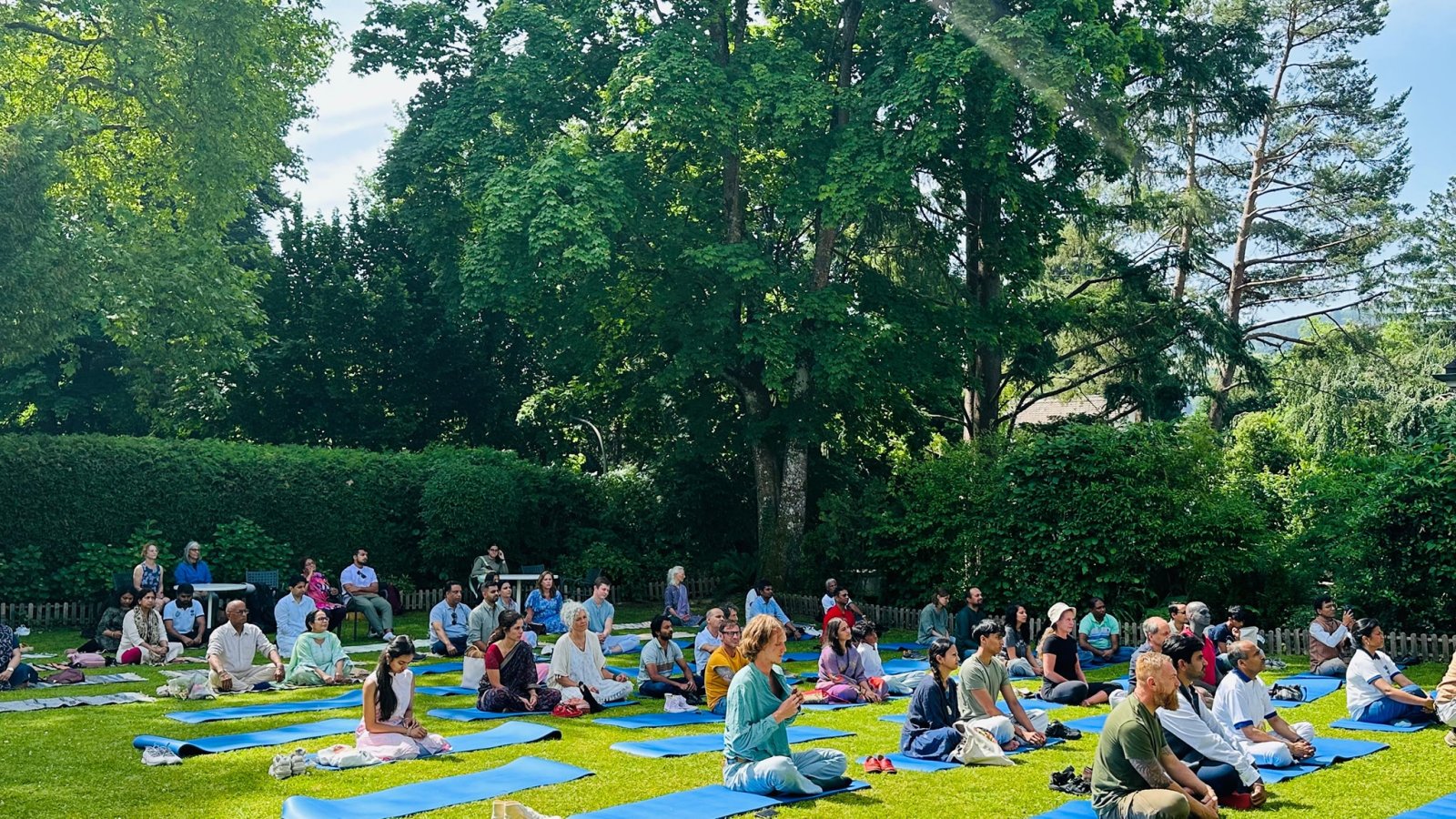 International Yoga Day celebrations at Berne on 14 June 2025