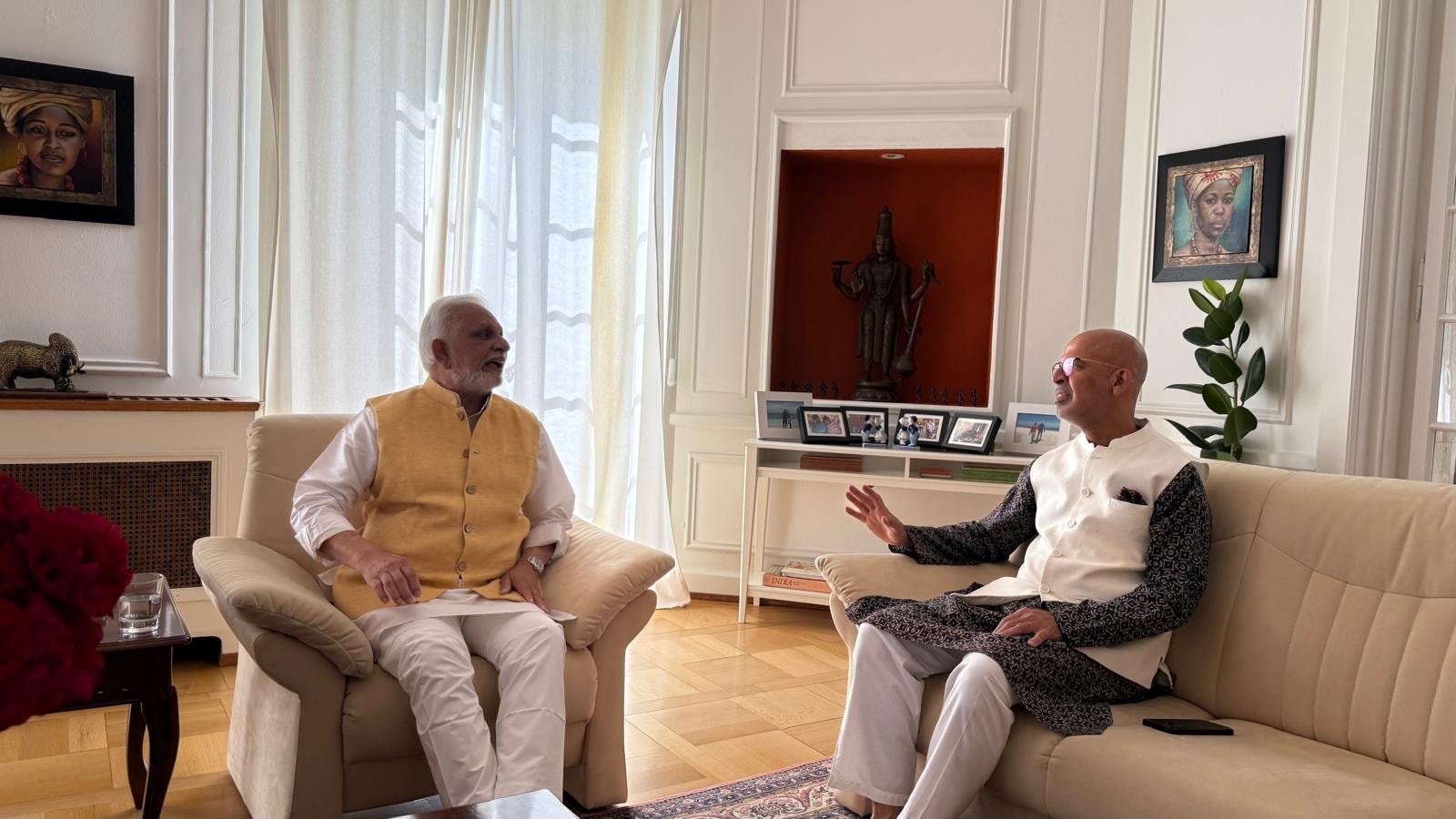 International Yoga Day celebrations at Berne on 14 June 2025