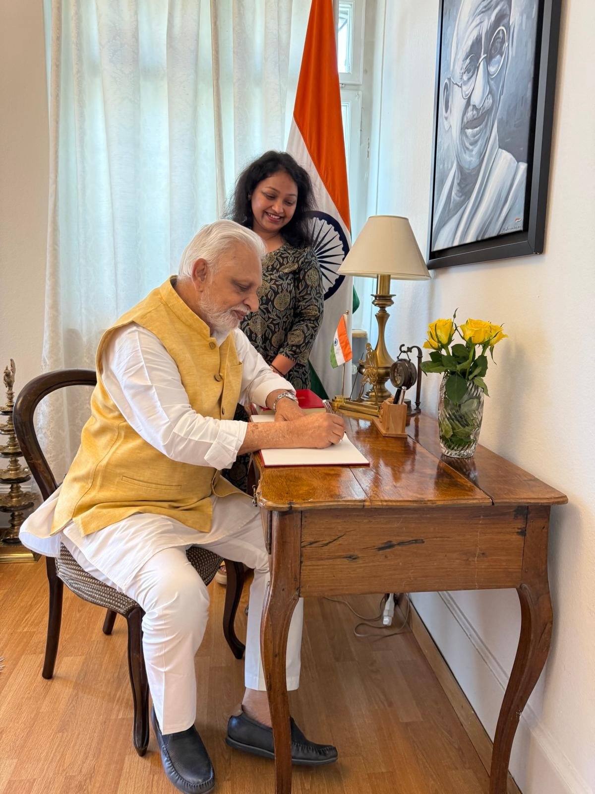 International Yoga Day celebrations at Berne on 14 June 2025