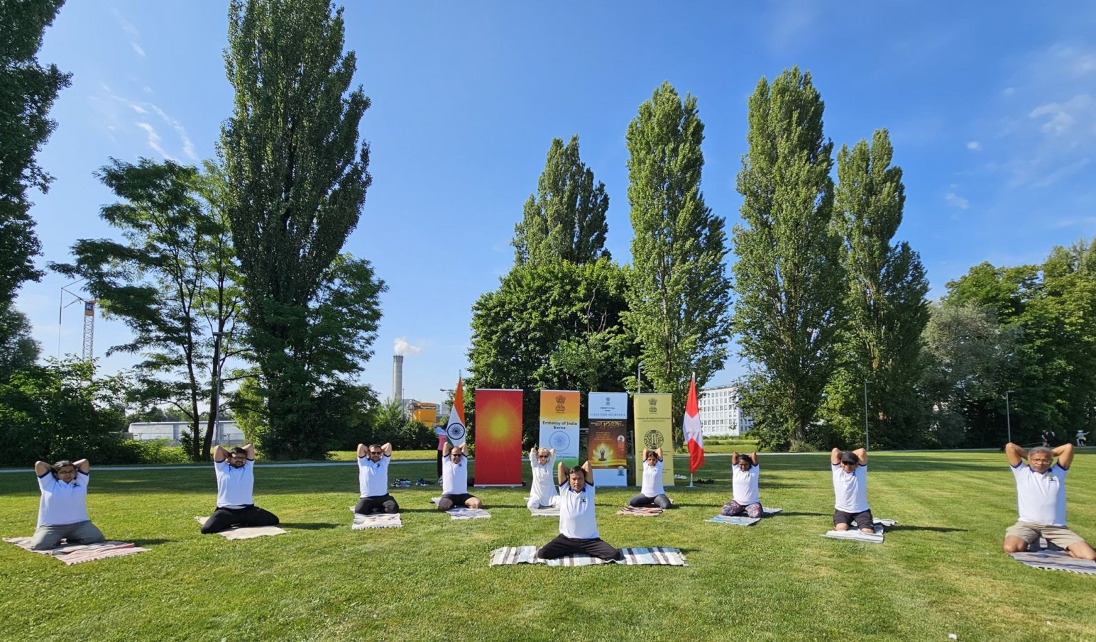 International Yoga Day celebrations at Zurich on 21 June 2025