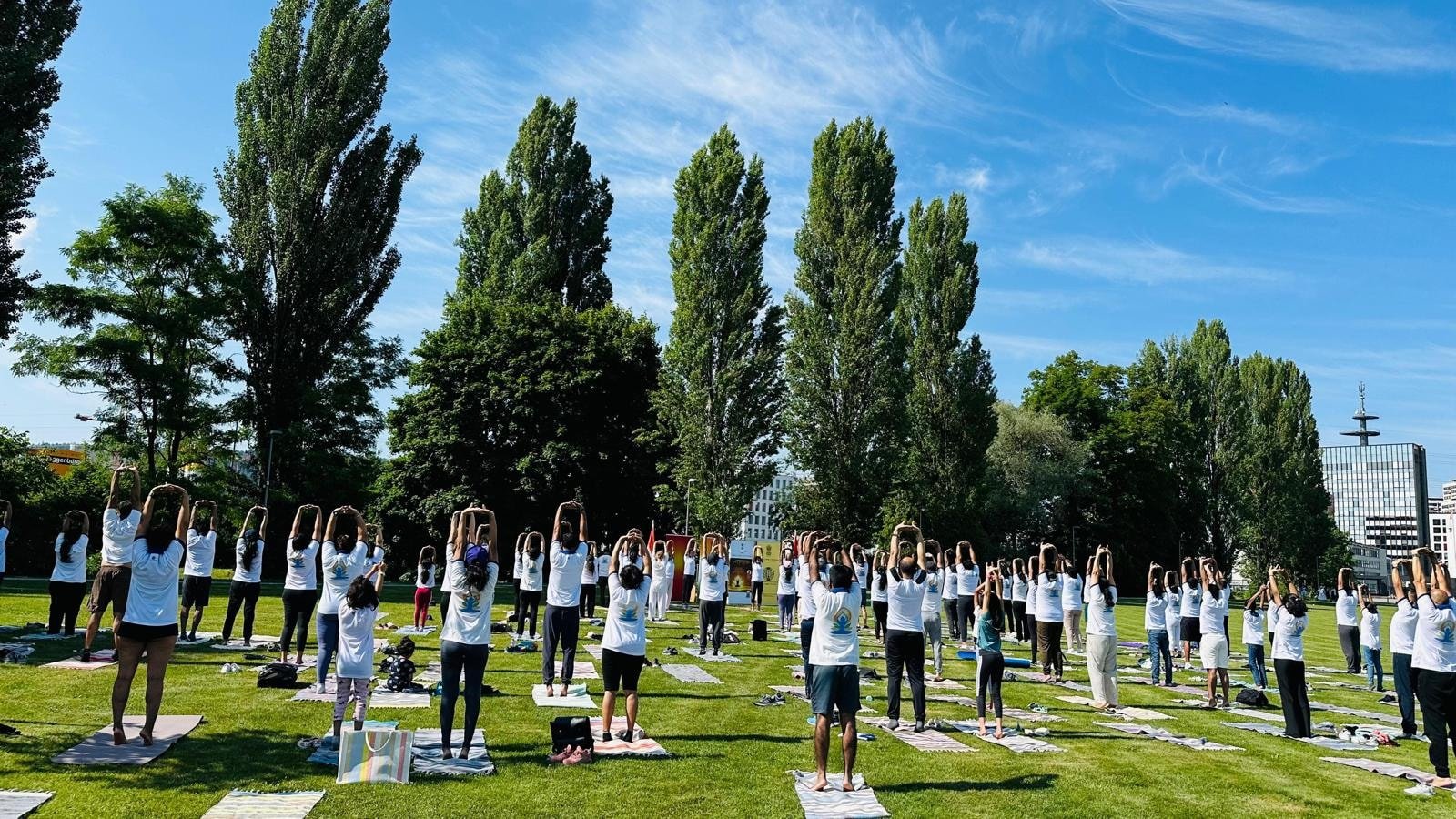 International Yoga Day celebrations at Zurich on 21 June 2025