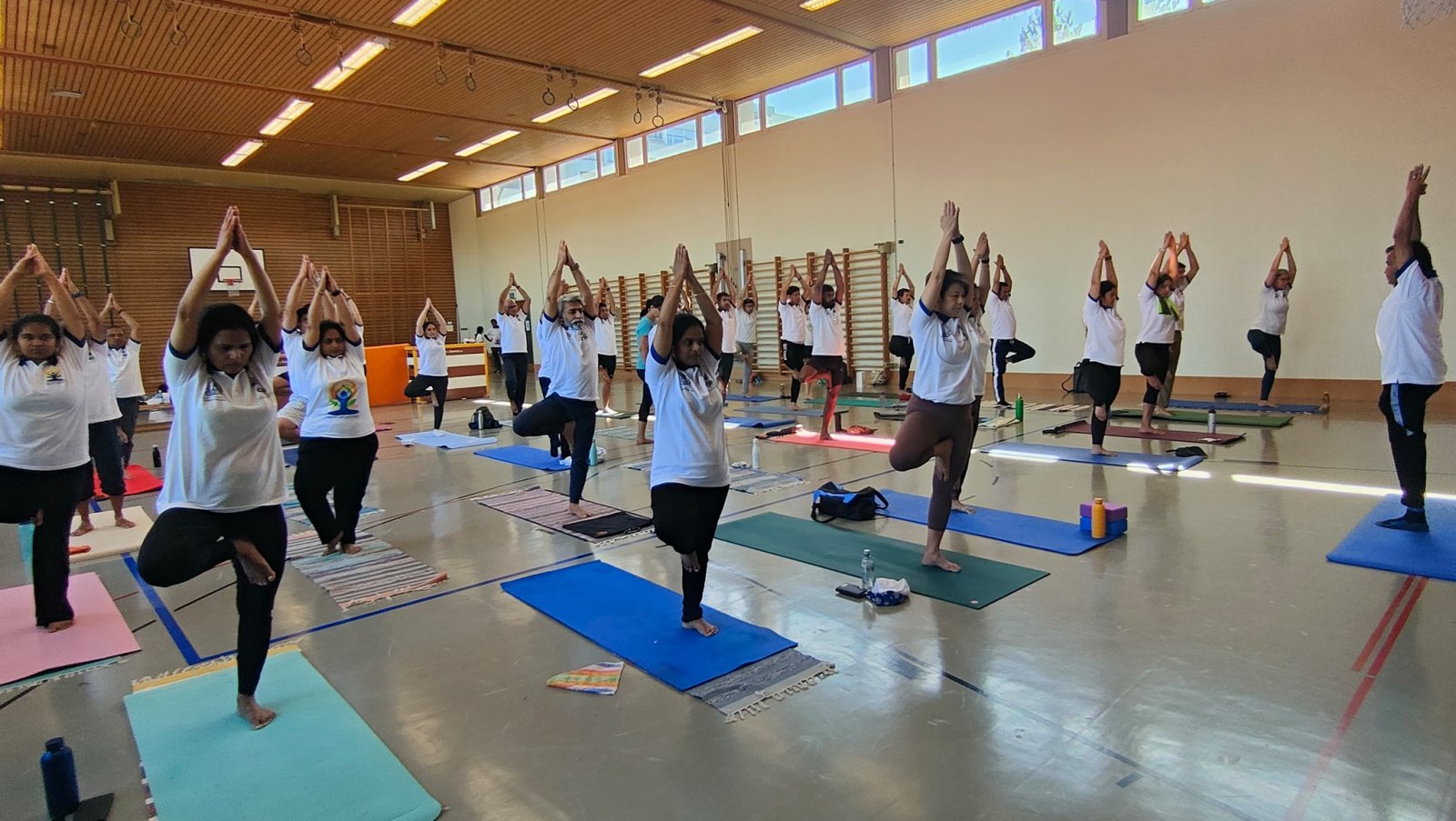 International Yoga Day celebrations at Zug on 28 June 2025