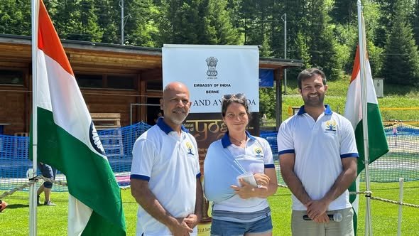 International Yoga Day celebrations at Davos on 28 June 2025