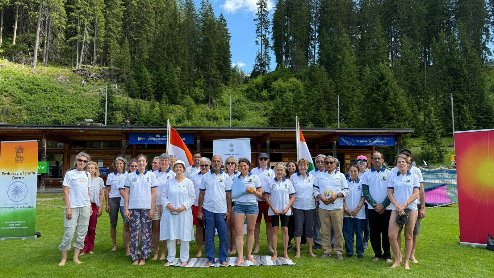 International Yoga Day celebrations at Davos on 28 June 2025