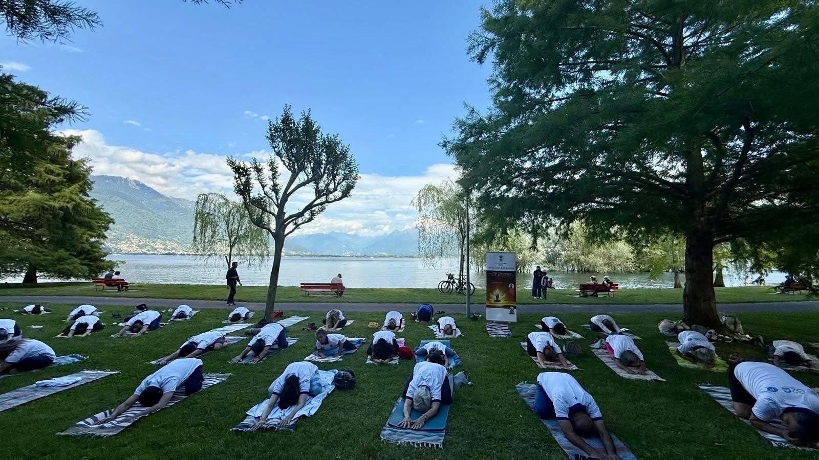 International Yoga Day celebrations at Davos on 28 June 2025