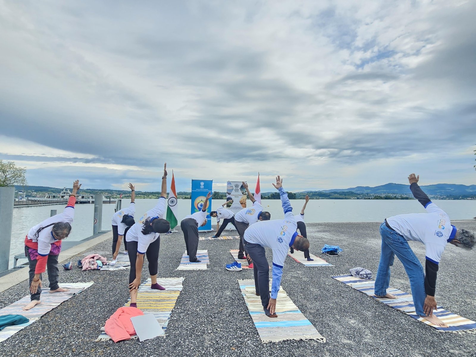 International Yoga Day celebrations at Davos on 28 June 2025