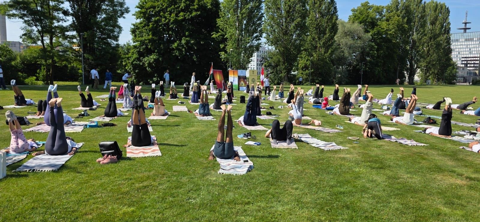 International Yoga Day celebrations at Davos on 28 June 2025