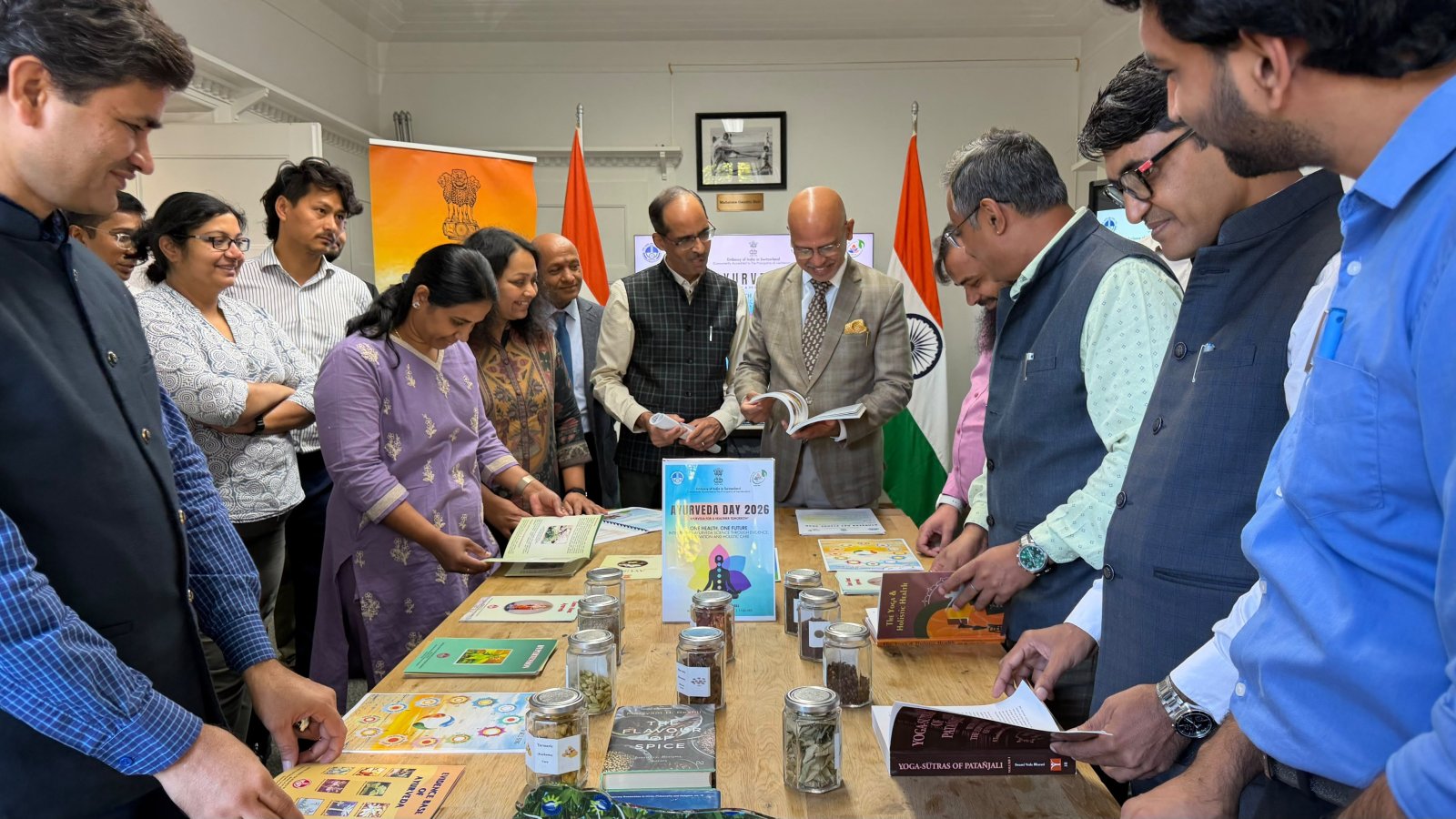 Ayurveda for a Healthier Tomorrow: Embassy of India, Berne Commemorates 11th Ayurveda Day at the Chancery on 23.09.2026