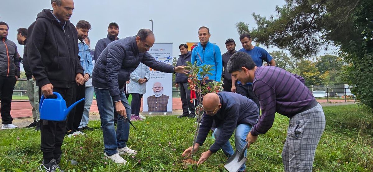 ‘Viksit Bharat Run’ at Witikon, Zurich on 26 September 2025