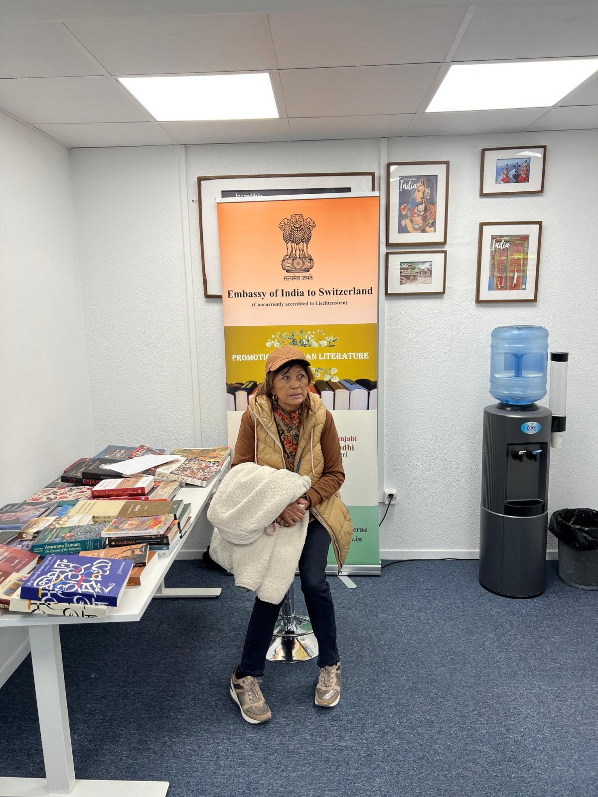 Thematic Book Corner on Indian Literature & Culture at the VFS Indian Application Center, Berne from 18 Sept–02 Oct, 2025