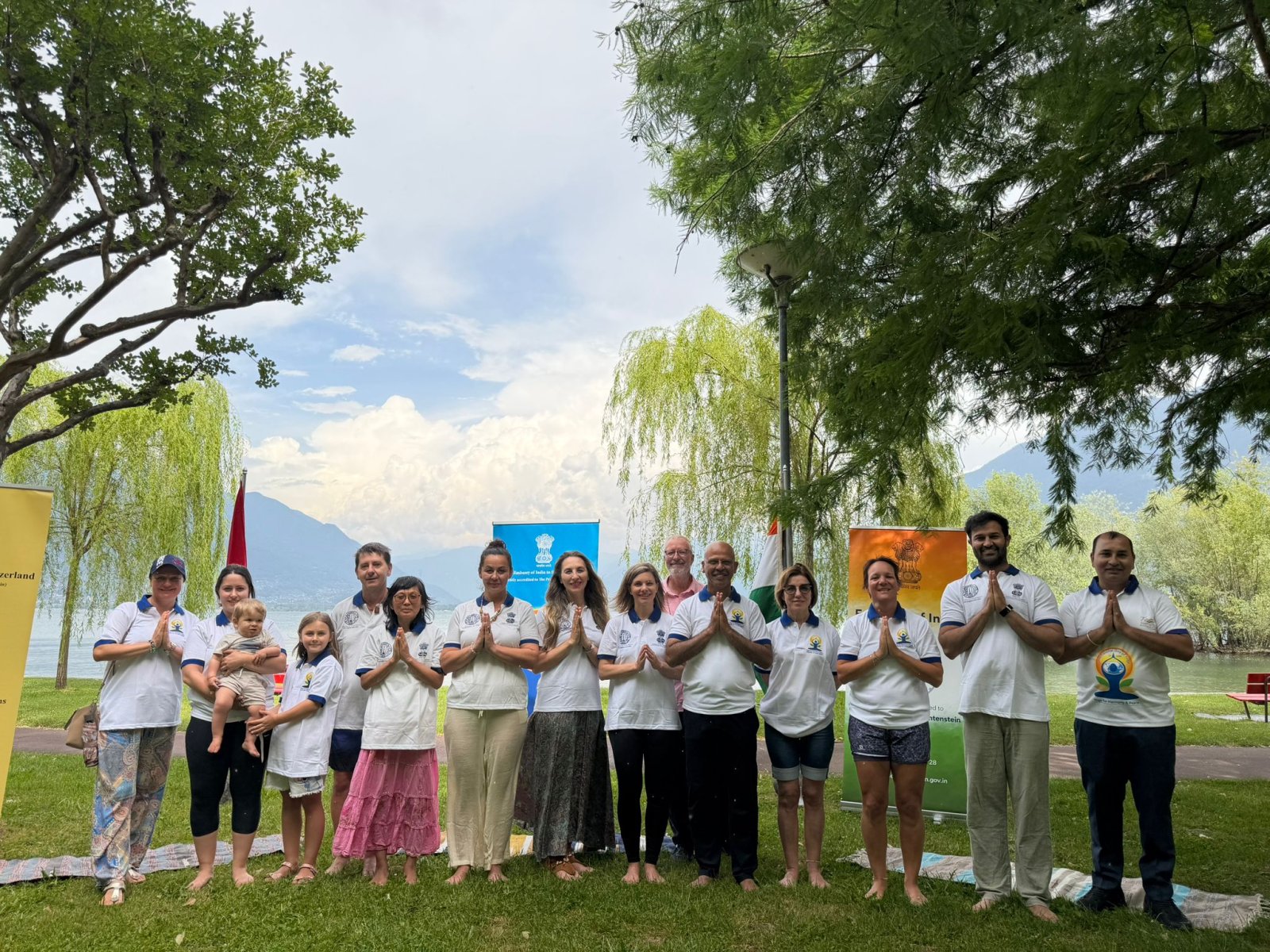12th International Day of Yoga celebrations at Locarno on 31 May 2026