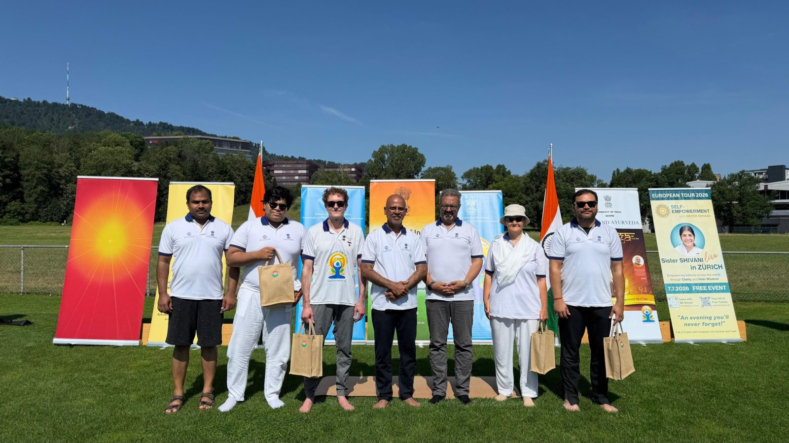 12th International Day of Yoga celebrations at Zurich (Flagship Event) on 21 June 2026