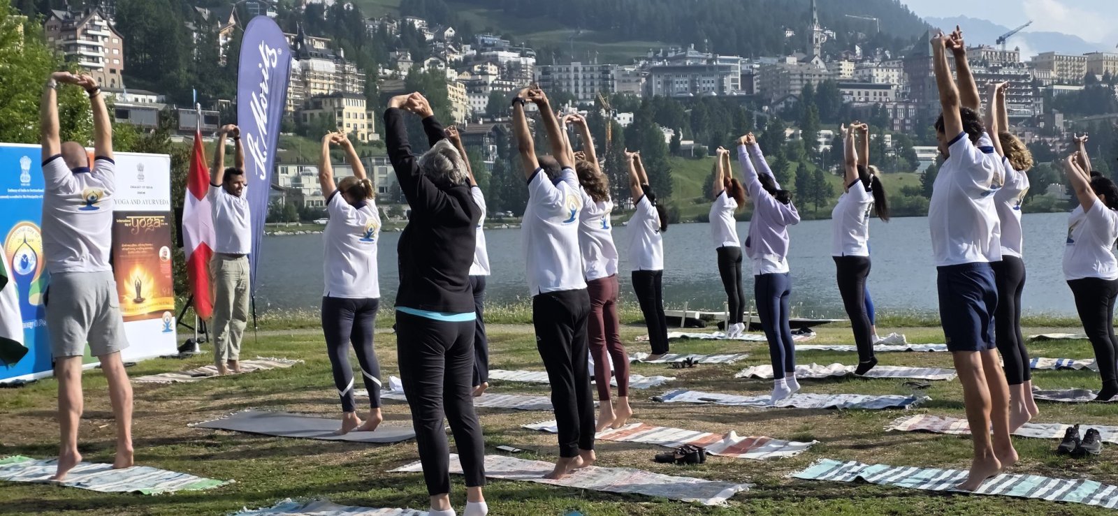 12th International Day of Yoga celebrations at St. Moritz on 26 June 2026