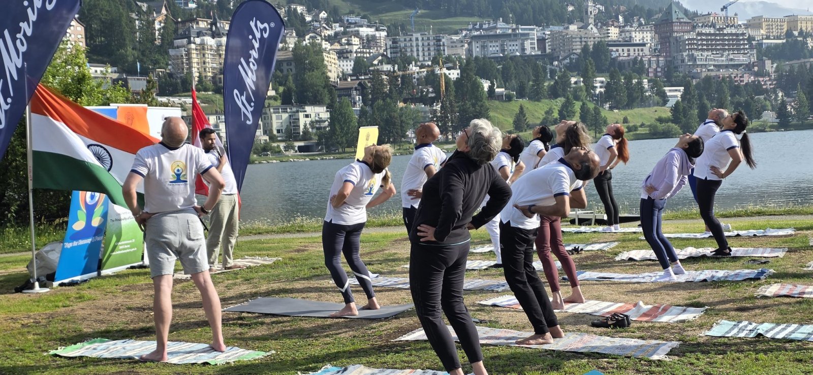 12th International Day of Yoga celebrations at St. Moritz on 26 June 2026