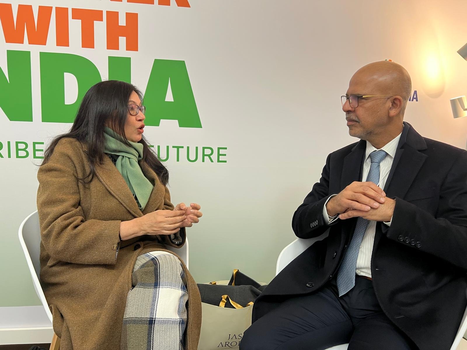 Ambassador held a meeting with CEO, Invest India, Davos, 12.01.2026