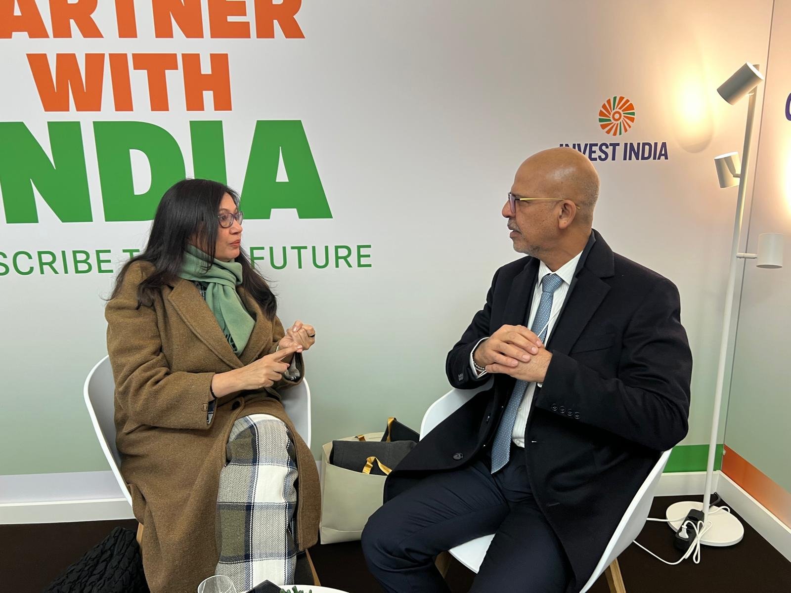 Ambassador held a meeting with CEO, Invest India, Davos, 12.01.2026