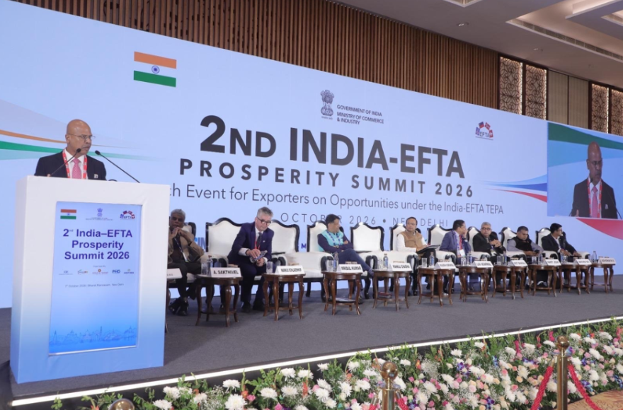 Speech by Amb Mridul Kumar at 2nd India–EFTA Prosperity Summit 2026