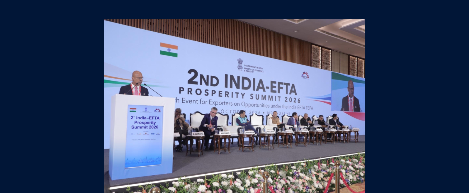 Speech by Amb Mridul Kumar at 2nd India–EFTA Prosperity Summit 2026