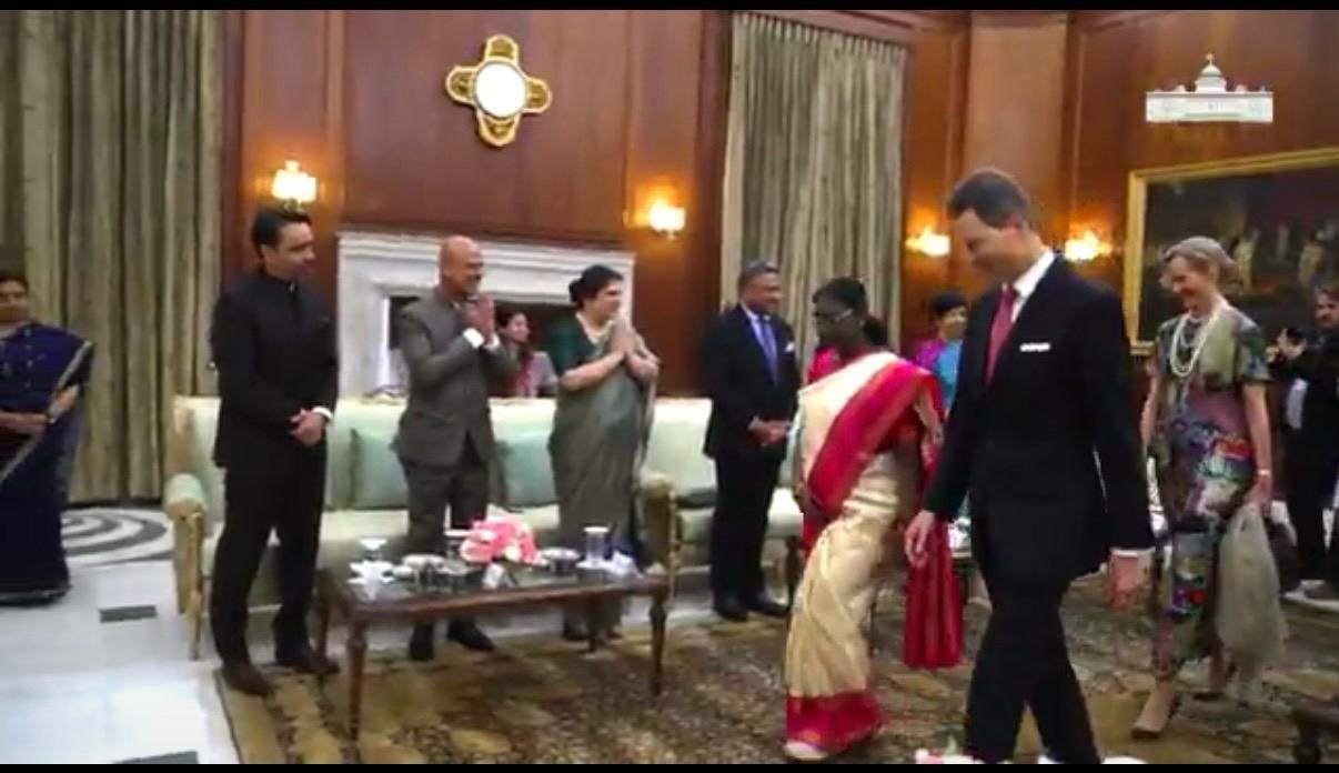 Shri Krishna S. Vatsa, Member and Head of Department of NDMA, called-on H.R.H. Hereditary Prince Alois of Liechtenstein