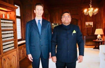 Presentation of Credentials by Ambassador to His Serene Highness Hereditary Prince Alois of Liechtenstein