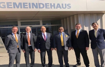 Visit to the city of Volketswil