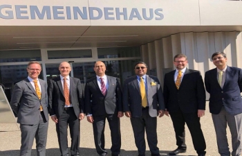 Meeting with Mayor of City of Volketswil