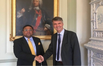 Meeting with the Mayor of the City of Berne, April 12, 2018