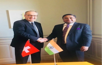 Meeting with Swiss Defence Minister, April 17, 2018