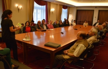 Book Reading Event in Berne on May 18, 2018