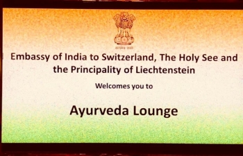 AYURVEDA CAMPAIGN IN BASEL on December 5