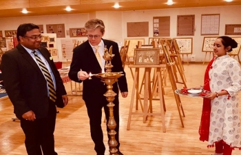 INAUGURATION OF ‘RUMALS OF CHAMBA’ EXHIBITION IN SWITZERLAND