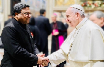 NEW YEAR’S GREETINGS CEREMONY ON JAN 7th AT VATICAN CITY