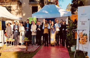 Exploring Indian a tea in Switzerland in Berne on February 27th 2019