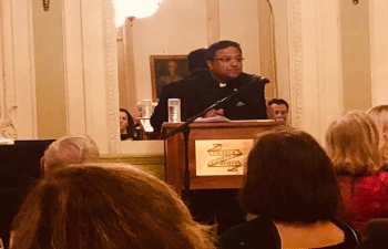 Ambassador’s keynote address on ‘India - A land of Billion Ideas, Billion Opportunities’ in Bern.