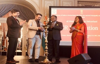 Celebrating ICCR foundation day in Switzerland in Bern on April 9th 2019