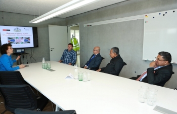 Hon'ble Chief Minister of Kerala visited the Waste Recycling Facility in Berne, on  May 14, 2019