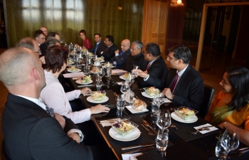 Hon'ble Chief Minister of Kerala visited the Swiss Parliament in Berne on 14th May 2019