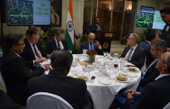 Hon'ble Chief Minister of Kerala held an interactive session with Swiss CEOs in  Berne on May 14th 2019