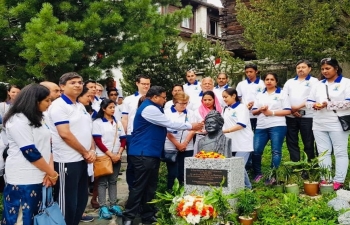 Homage to Swami Vivekananda in Saas – Fee on June 5th 2019