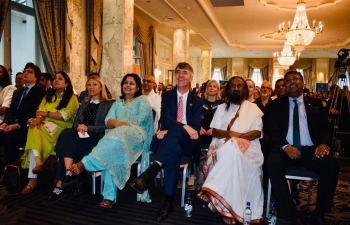 Celebrating Mahatma Gandhi in Switzerland: Talk by Gurudev Sri Sri Ravi Shankar  in Bern on June 6th 2019