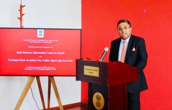 India business information center in Zürich on June 15th 2019