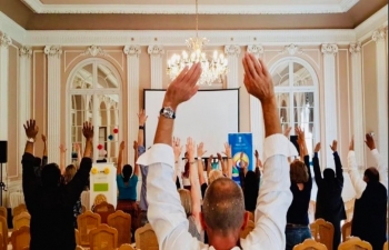 Yoga with Bollywood in Switzerland at Interlaken on June 18th 2019