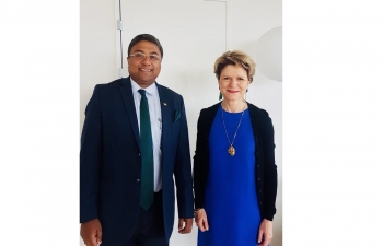 Meeting of Ambassador with State Secretary and Director of State Secretariat for Economic Affairs (SECO) in Bern on July 9th 2019