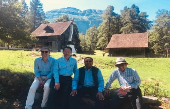 ‘Meeting Ambassador with Hon’ble President of Swiss Confederation HE Mr. Ueli Maurer, Hon’ble Foreign Minister HE Mr. Ignazio Cassis & the diplomatic corps at museum Ballenberg in Switzerland on 29.07.2019’.