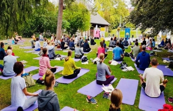 YOGA & AYURVEDA FESTIVAL IN SWITZERLAND ON 22nd SEPT 2019.