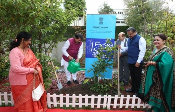 TREE PLANTATION EVENT IN SWITZERLAND 02 Oct, 2019